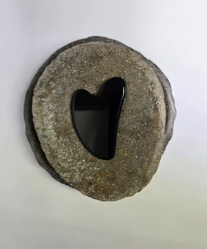 Beginner Glow Kit - Obsidian Mini Gua Sha